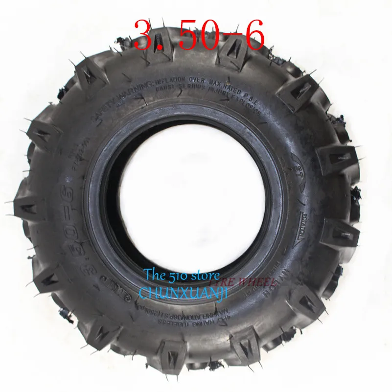 

ATV мобильный скутер черная шина 3,50-6 мобильность скутер шины включают без внутреннего клубня высокая производительность