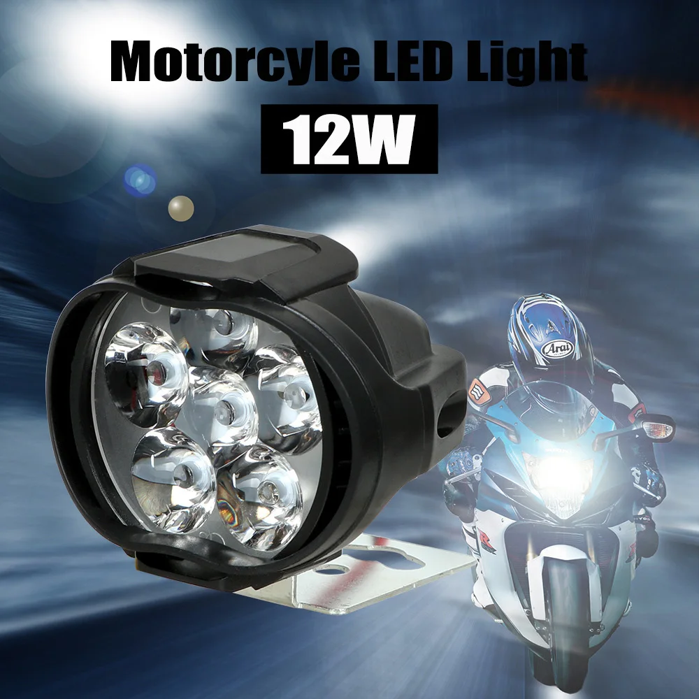 

Headlight Work light Fog 8W 6000K 2pcs Car Auto Motorcycle 6 LED Waterproof