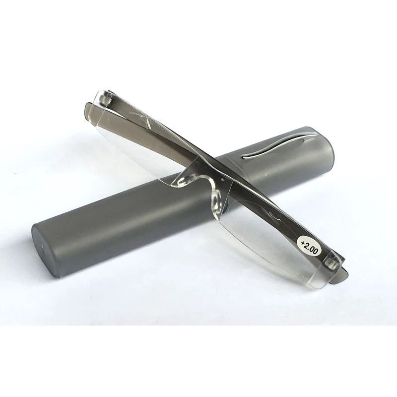 Модная ручка для очков чтения полимерная линза цельная портативная мини лупа