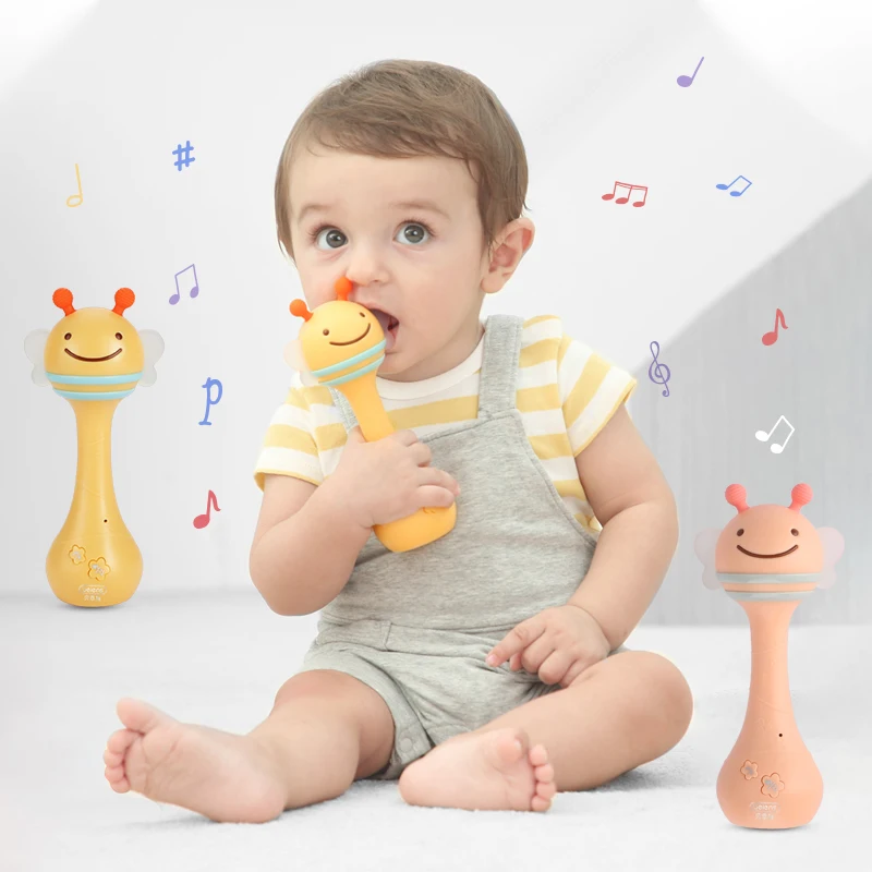 Benens мобиль погремушки, игрушки для новорожденных погремушки, для детей от 0-12 мес, детские погремушки развивающие игрушки, игрушки на мобиль, блютус соединяться, кронштейн для мобиля игрушки