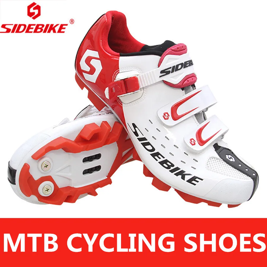 001MTB Велосипедная обувь MTB обувь sapatilha ciclismo mtb горный велосипед обувь дорожный велосипед обувь sapatilha MTB 7 цветов синий черный белый красный - Цвет: 001MTB