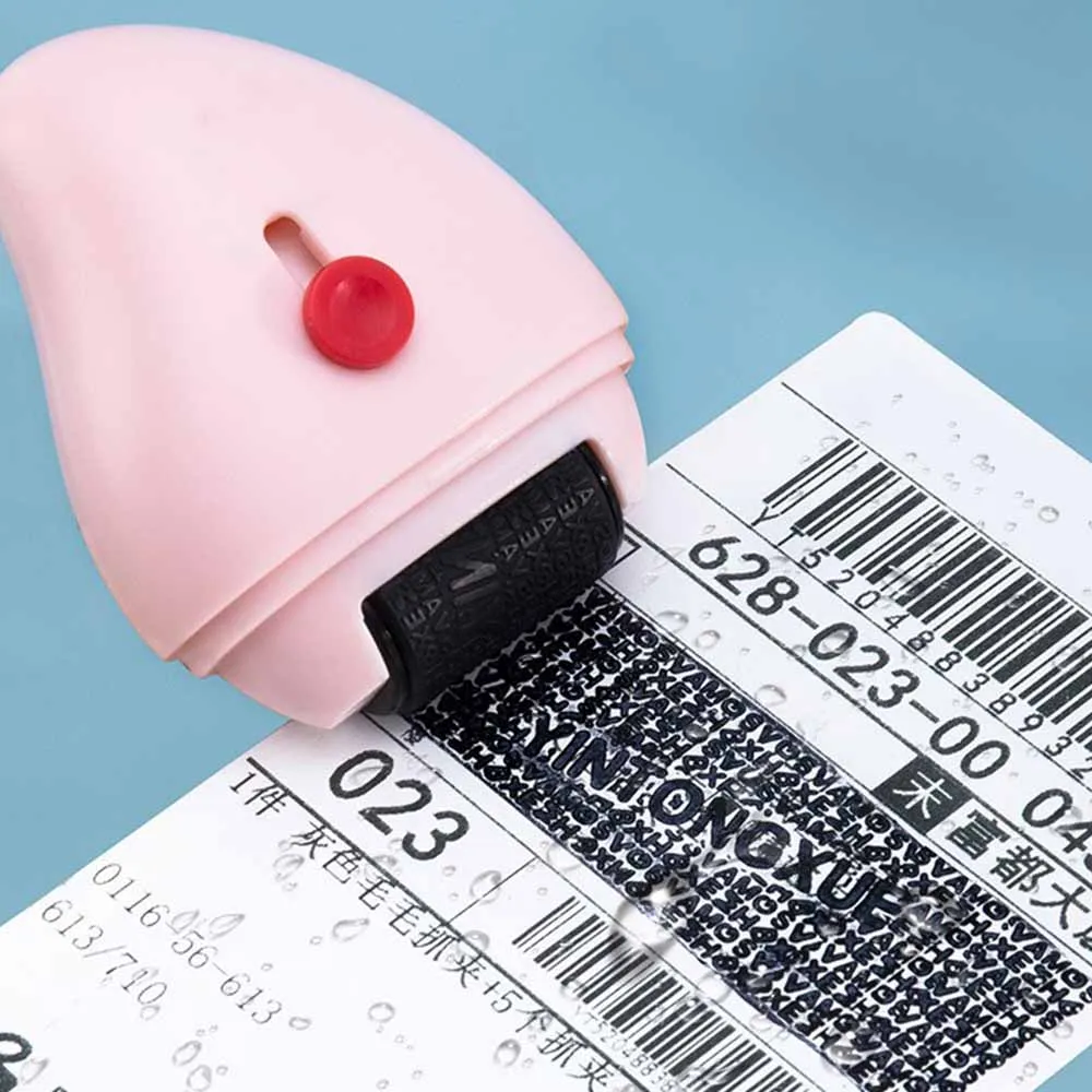 Защитный роликовый штамп для конфиденциальной конфиденциальности данных защиты