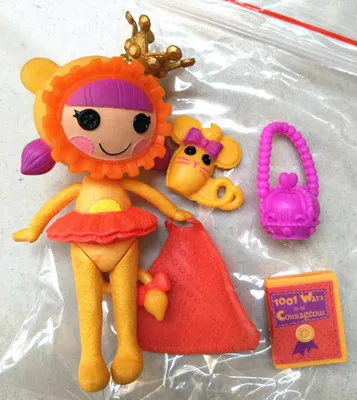 Lalaloopsy Мини Lala Oopsie принцесса кукла Фигурка куклы для девочек детские игрушки украшения подарки для детей - Цвет: Синий