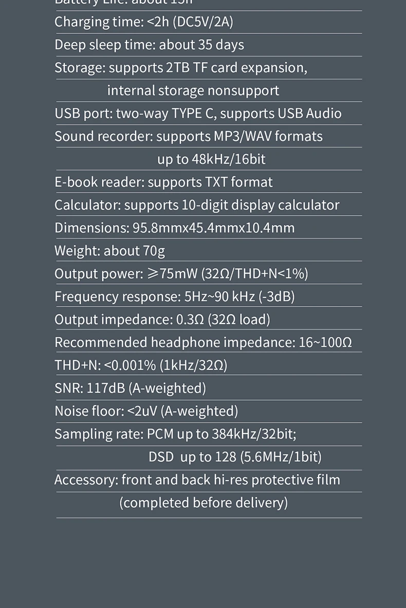 Портативный mp3 плеер FiiO M3 Pro сенсорный экран 3 5 дюйма USB ЦАП Hi Fi музыкальный без