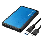 Алюминиевый Чехол для жесткого диска 2,5 дюйма, USB 3,0 к SATA HDD SSD, мобильный корпус 5 Гбитс, портативные аксессуары для компьютера