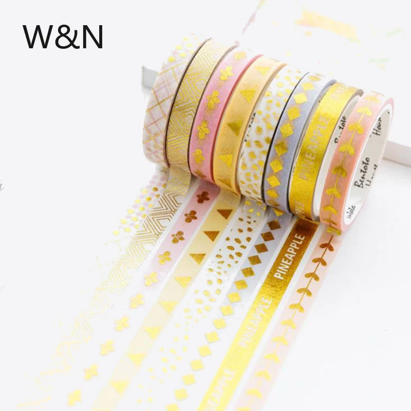 4 шт./лот набор лент из ананаса фламинго Васи DIY Декор скрапбукинг наклейка