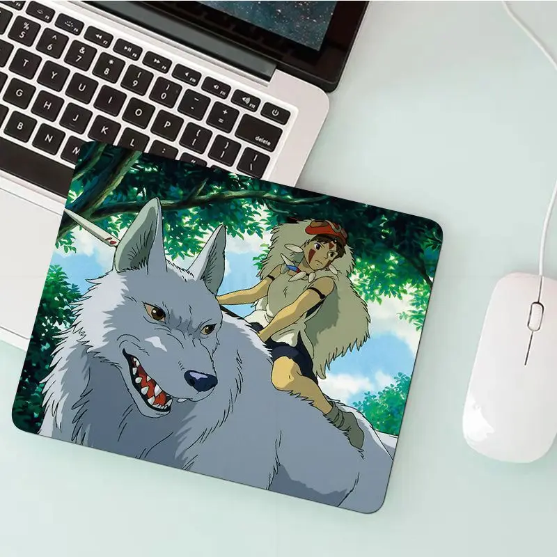

RuiCaiCa Funny Princess Mononoke Office Mice Gamer Soft Mouse Pad Smooth Writing Pad Desktops Mate gaming mouse pad