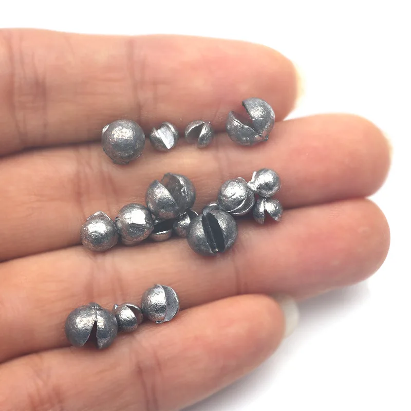 5 размеров круглый для рыболовного грузила набор рыболовные Вес рыболовное