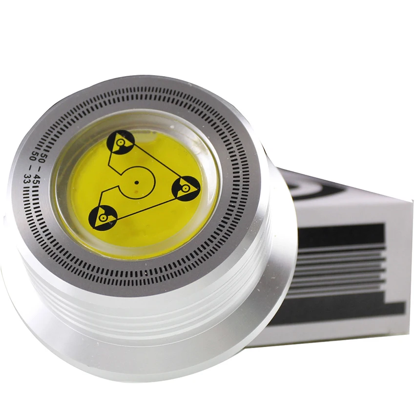 50 Гц 300g запись Вес LP диск стабилизатор с пузырьковым уровнем поворотный зажим для