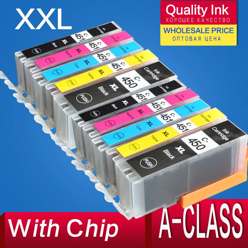 Чернильный картридж PGI450 для принтеров Canon PIXMA IP7240 MG5440 MG5540 MG6440 MG6640 MG5640 MX924 MX724 IX6840