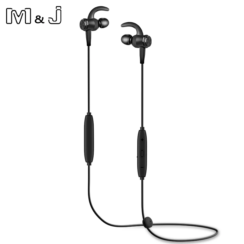 Наушники M & J с шейным ободом Bluetooth наушники магнитные беспроводные для Xiaomi iPhone
