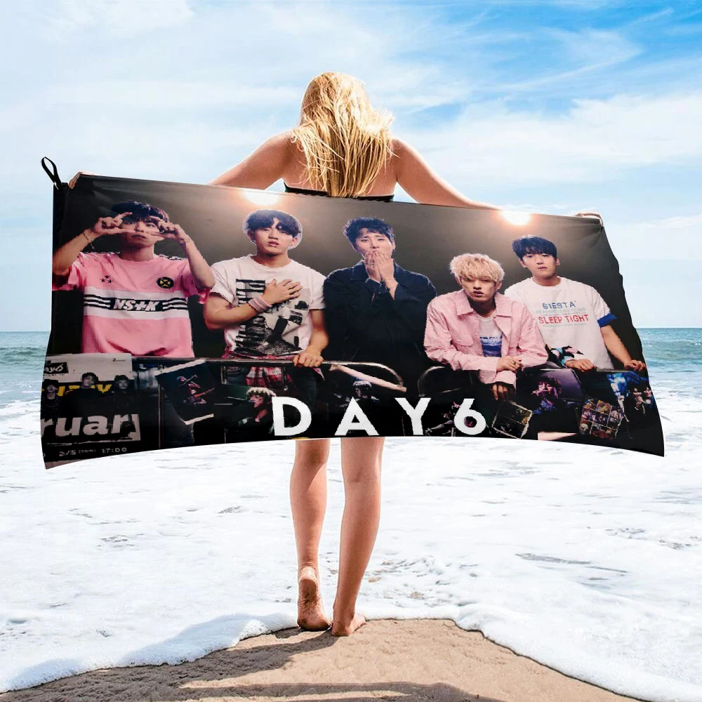 Банное полотенце из микрофибры kpop day6 пляжное женская шелковая длинная юбка с