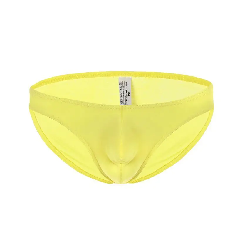 8PCS Men's Briefs Sexy Low Rise Soft Cotton Breathable Underwear Men's Hot Hips Underpants Sexy Undies Men U Convex Pouch Brief