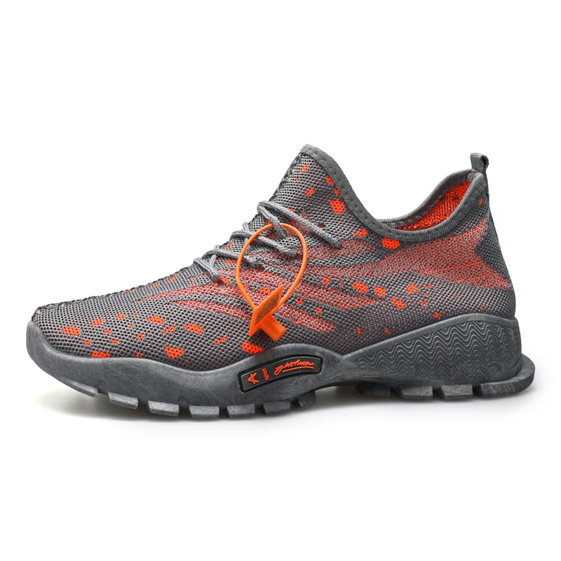 

RE Men Sneakers Breathable Work Sport Fashion Comfortable Soft Bottom Casual Running Shoes Fly Weave Basketball Shoes For Youth