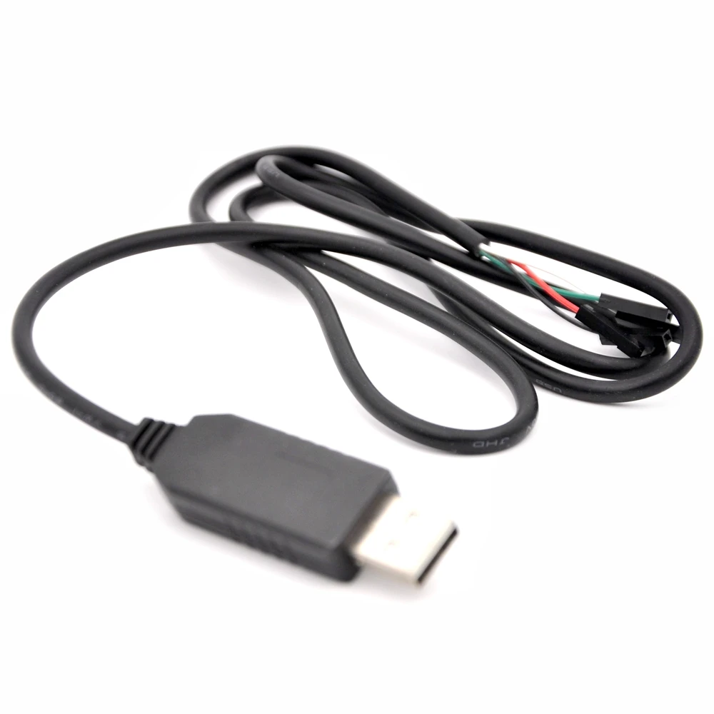1 м Мини Портативный USB к RS232 последовательный адаптер PL2303HX конвертер TTL кабель