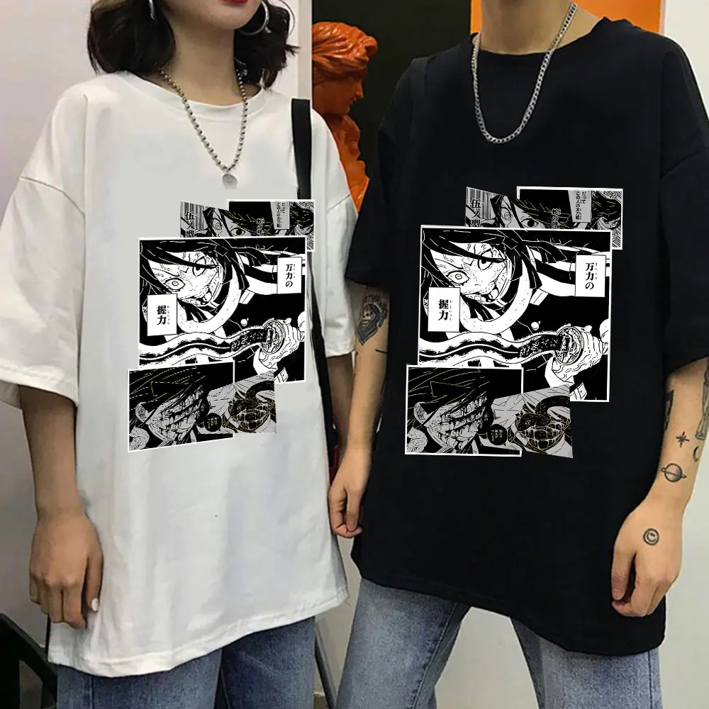 

Футболка унисекс с принтом из аниме «рассекающий демонов»