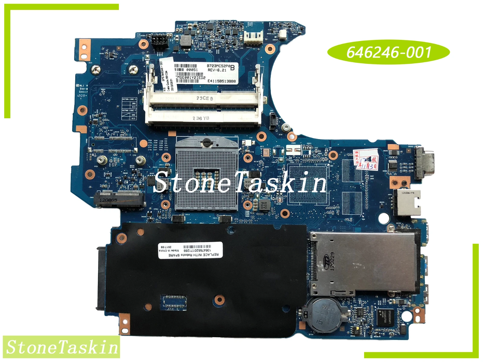 Лучшая цена для материнской платы ноутбука HP Probook 4530S 4730S 646246-001 DDR3 100%
