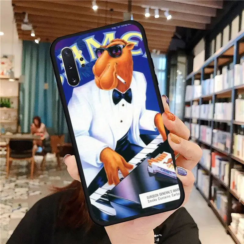 

Camel cigarette case cartoon Phone Case for samsung galaxy a51 a52 a71 a50 a12 a72 a21s a70 s21 s20 fe s10 note 20 10 ultra plus