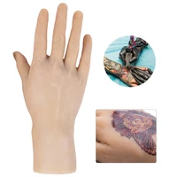 premium silicone tattoo fake skin for beginner practice leftright fake hand tattoo skin supplies artist training tool