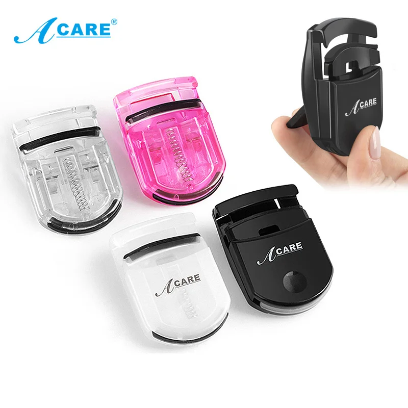 

Acare Mini Black Eyelash Curler Plastic Portable Eye Lash Curler Natural Eyelashes Applicator Eye Makeup Tool Curler