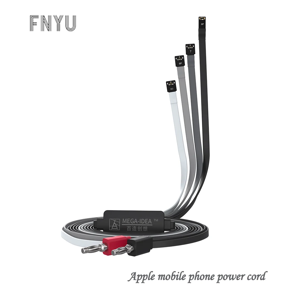IPhone Boot up Шнур питания для 6 6G 7 7p 8 8p X XS MAX имитирует кабель батареи one touch 4 цвета FPC шнур питания