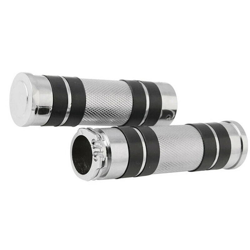 

1Pair Motorcycle 25mm Aluminum CNC Handle Bar Hand Grips for Sportster Honda Suzuki Kawasaki Yamaha