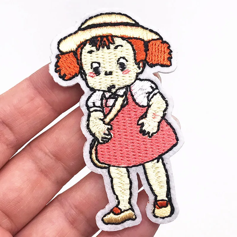 9 шт./компл. нашивки с персонажами Аниме Тоторо аппликация без лица для мужчин