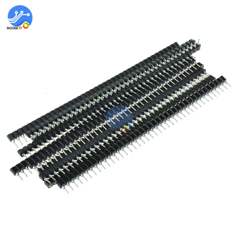 5 шт. Однорядный 40 контактный разъем 2 54 мм|header 2.54mm|header pin femaleheader female |