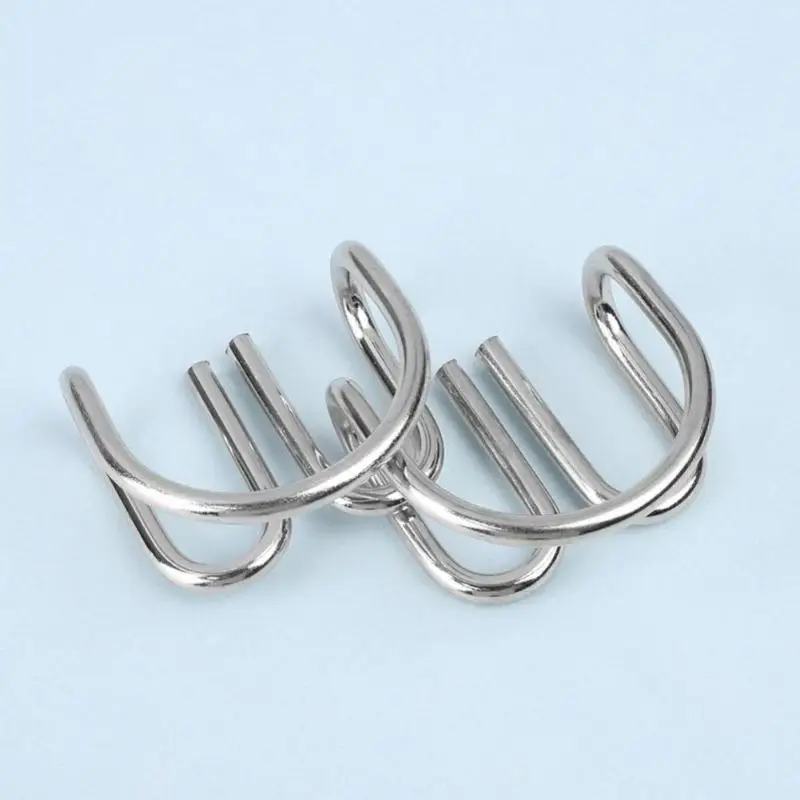 Головоломка монтессори металлическая антистресс 8 шт./набор | Игрушки и хобби