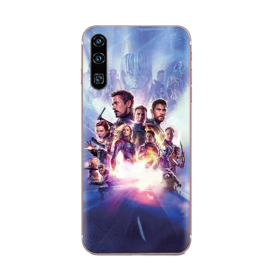 Мягкие чехлы из ТПУ для Galaxy Note 10 A10E A10S A20S A30S A40S A50S A6S A70S A730 A8S M10S M30S Lite Plus Endgame танос