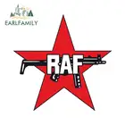 EARLFAMILY Раф красная армейская фракция Автомобильная Наклейка Окно ПВХ настенные аксессуары забавные креативные наклейки Автомобильная оболочка Стайлинг графика