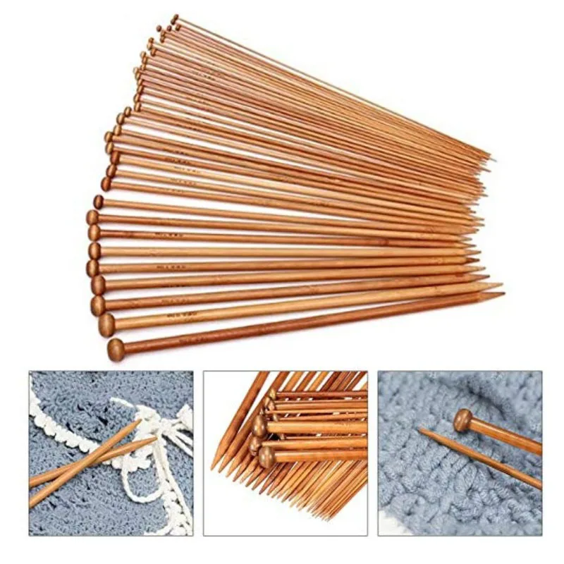 

36pcs/ sets Knitting tools sweater needles Beginner & Professinal Sweater Crochet Needles DIY Rope Needles Knitting 2mm to 10mm