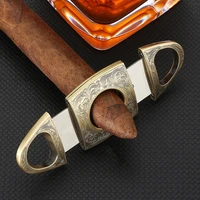 galiner cigar cutter sharp stainless steel metal tobacco cutter cohiba cutter double blade cigar cutter