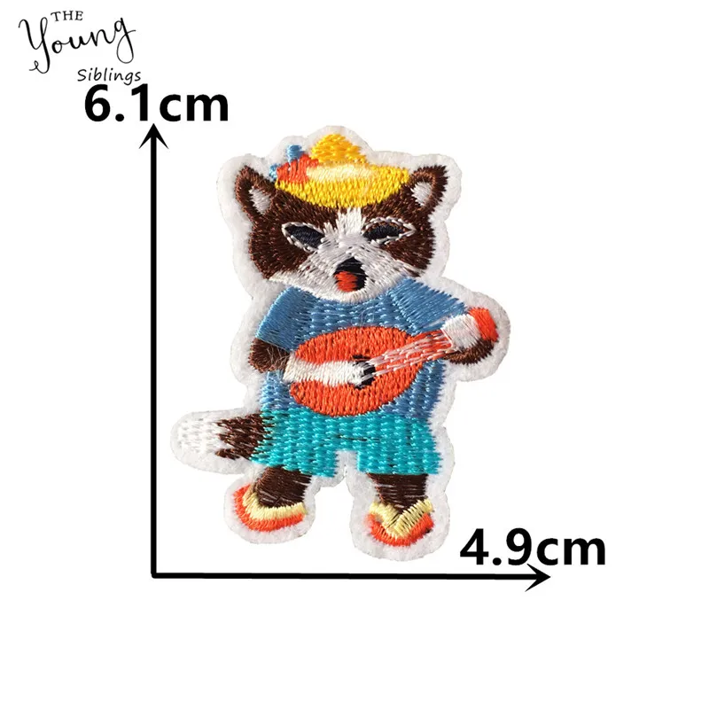 Мультфильм блёстки железа на патч вышивка значки аппликаций термоплавкий клей DIY