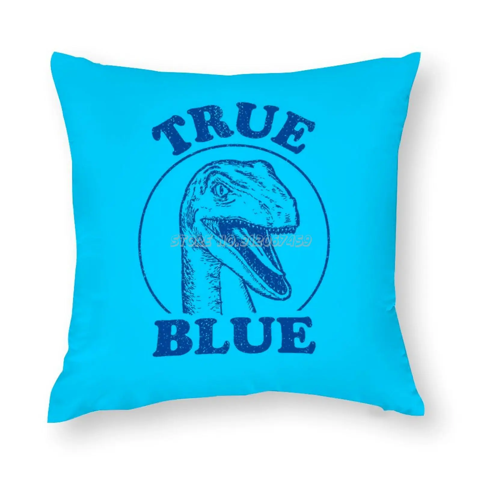 

True Blue Pillow Case Cover Printed Home Soft Childhood Pillowcase Bedroom Home Decor Nice Gift Blue Blue Blue World World Blue