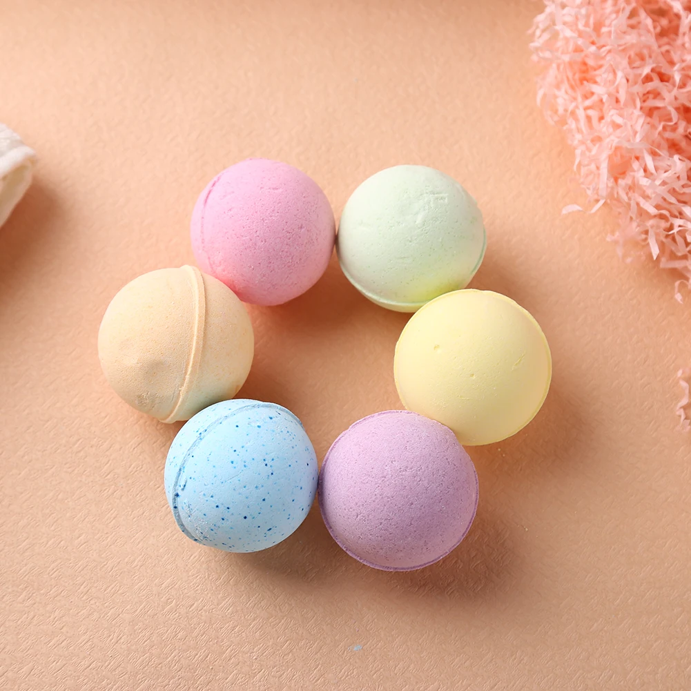 

12 Bath Balls Fragrance Bath Salt Balls Soothing Skin Bath Balls Sea Salt Moisturizing Skin Care Bath Ball Rose Fragrance