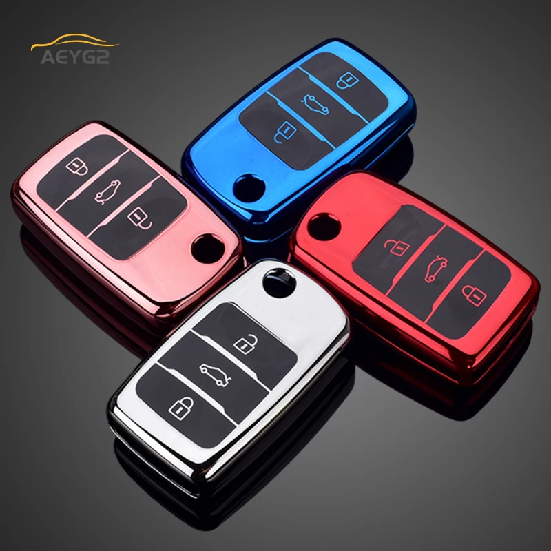 Автомобильный пульт дистанционного управления мягкий чехол из ТПУ с полным