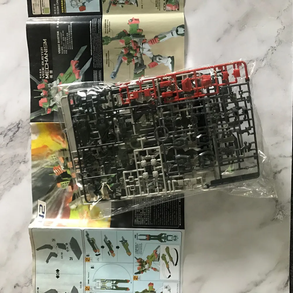 Сборная модель робота сделай сам маленькое украшение декоративная Gundam полностью