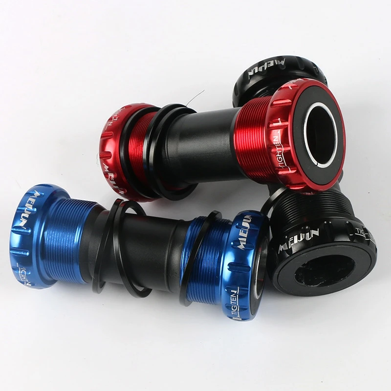 

MEIJUN Bicycle Bottom Bracket Aluminum Waterproof BSA 68/73mm Screw/BB Thread Type Crankset Bearings Bicycle Axis Parts