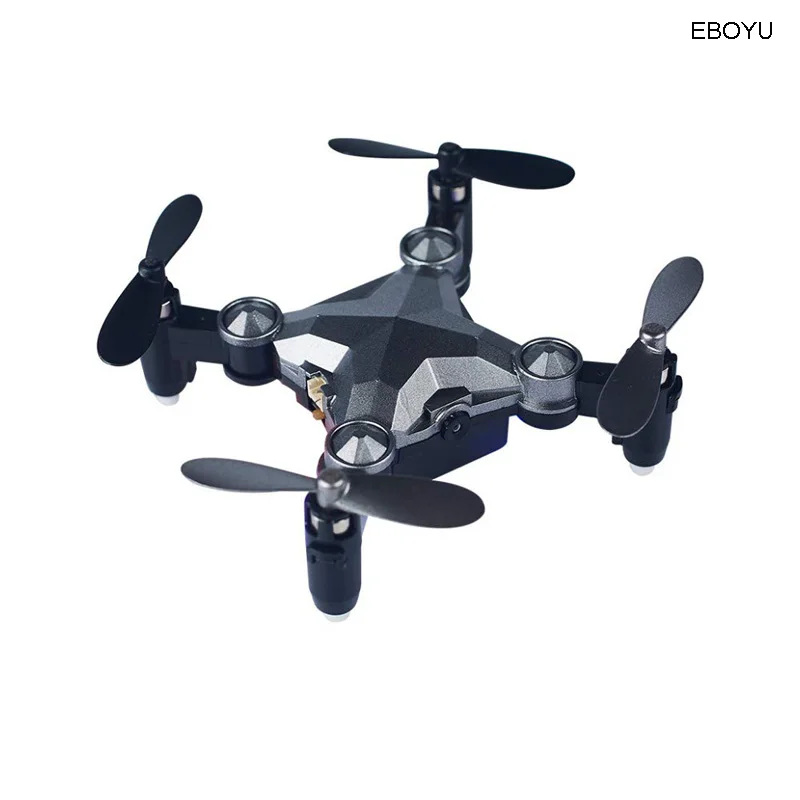 EBOYU DH120 2,4 г 4CH 0.3MP wifi FPV камера портативный Дрон RC Квадрокоптер чемодан стиль мини радиоуправляемое НЛО Карманный Дрон для детей RTF