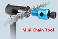 oem bicycle chain mini mountain bike chain quick link bike gauge tool calipers measure screw chain hook magic buckle repair tool