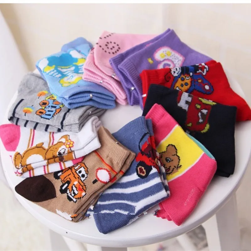 

0-11 Years 1 Pair Baby Girl Baby Boy Winter Warm Soft Socks Kids Socks