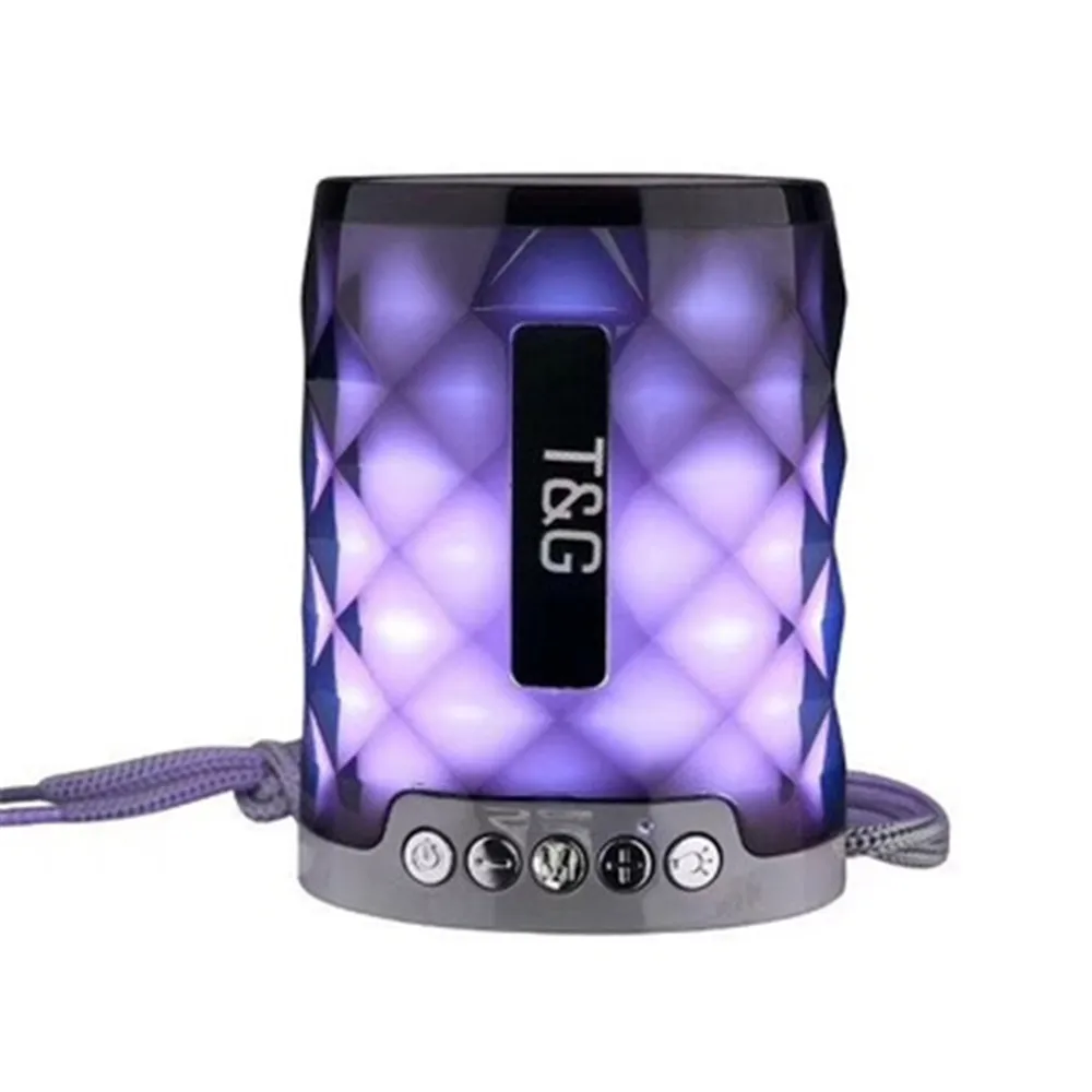 Новейший мини Bluetooth динамик TG 155 светодиодный светильник беспроводной