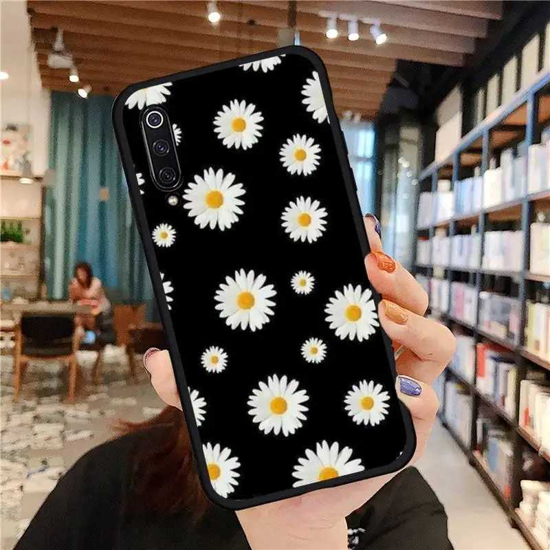 

Daisy floral sunflower design Phone Case For Xiaomi Redmi 7 9t 9se k20 mi8 max3 lite 9 note 8 9s 10 pro