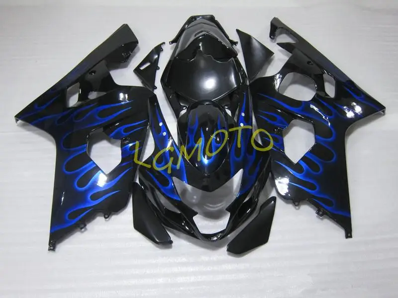 

Full Bodywork for GSXR 750 04-05 2004-2005 K4 blue Black nice body kits GSXR600 05 Fairings for injection Suzuki GSXR600 750