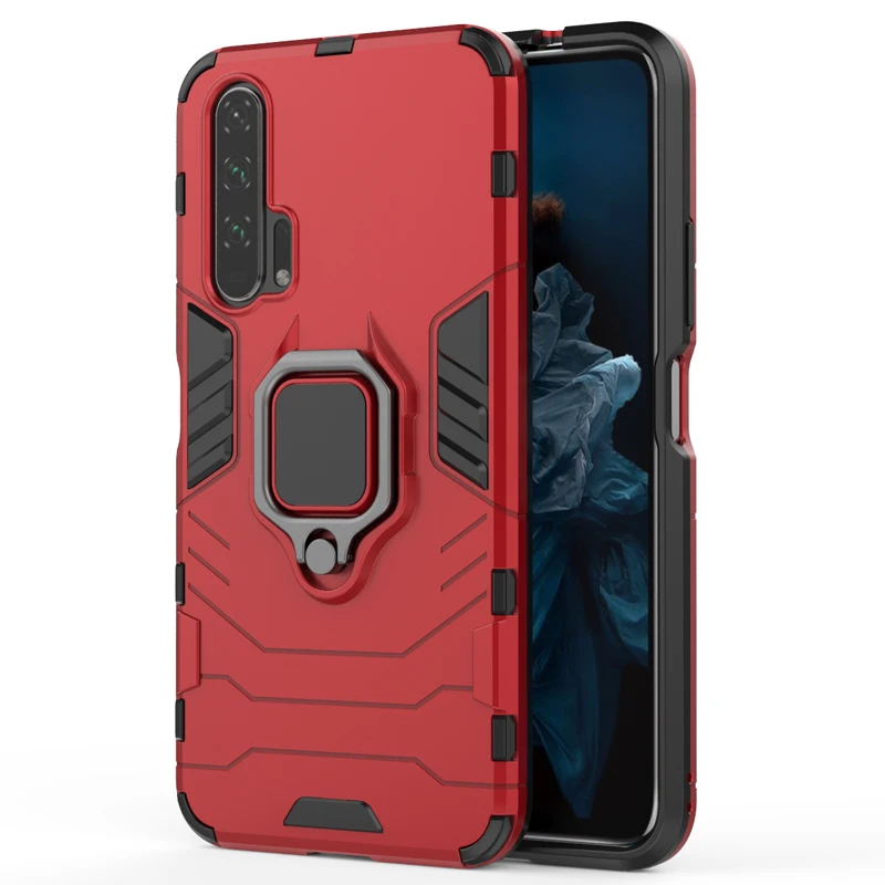 Чехол для телефона Honor 20 Pro с магнитным кольцом на палец | Мобильные телефоны и