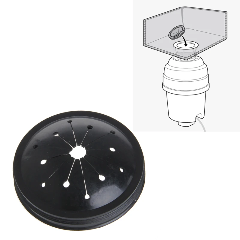 

Rubber Replacement Garbage Disposal Splash Guard For Waste King 80mm 3.15"