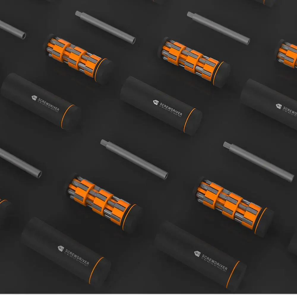 Original18-in-1 Набор отверток Xiaomi Mijia Youpin JIUXUN черный подходит для 18 тонких партий дизайн