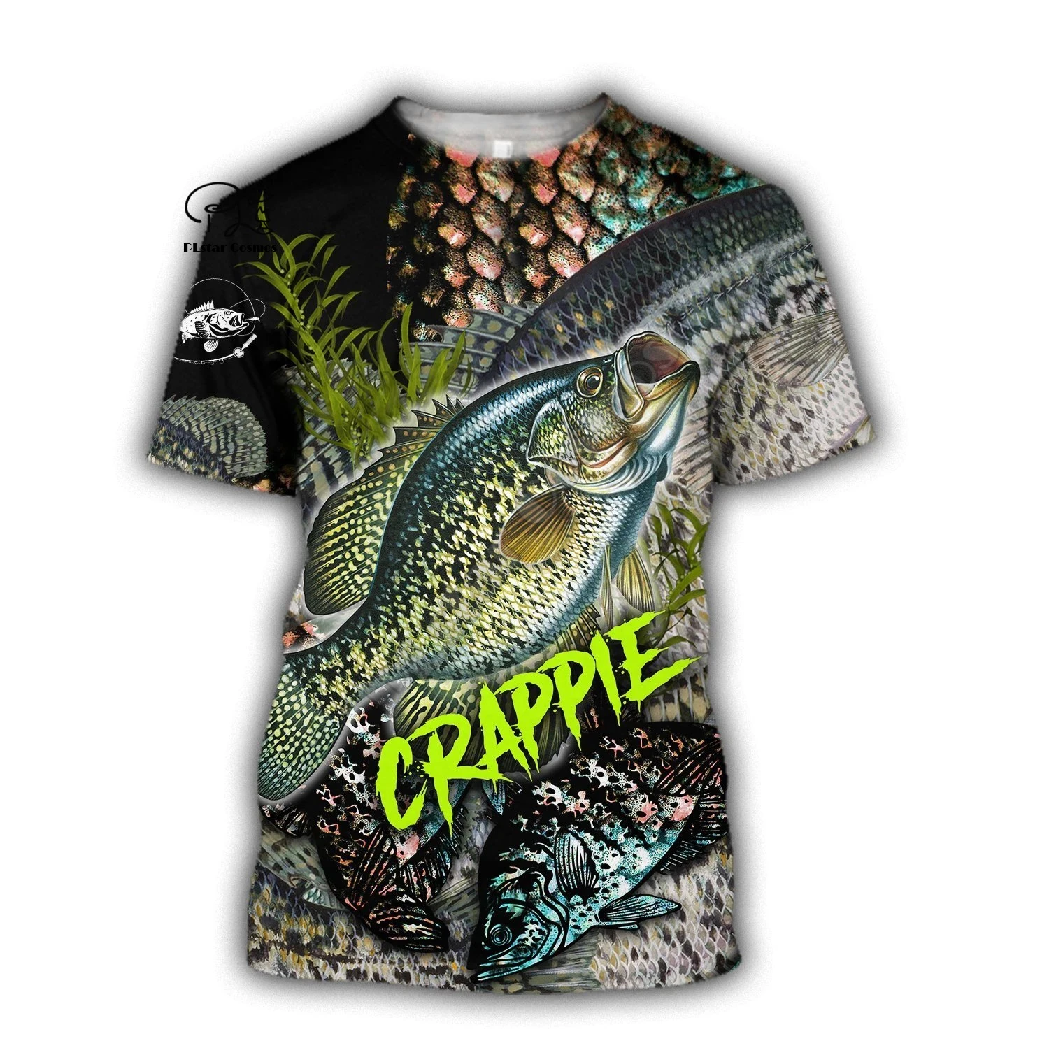 

PLstar Cosmos 3DPrint Newfashion Summer Hunter Fishing Animals Fish T-Shirt Shorts Casual Sleeve Funny Harajuku Streetwear A-2