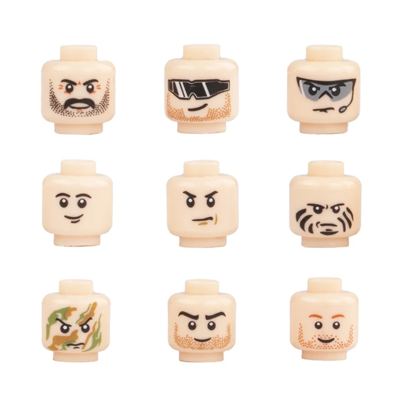 Конструктор MOC военный солдат аксессуары для строительства современный